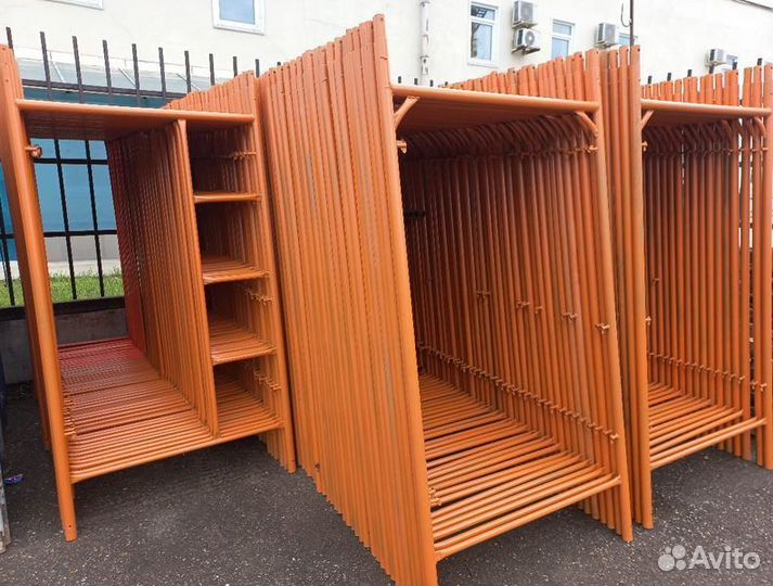 Леса рамные строительные б/у