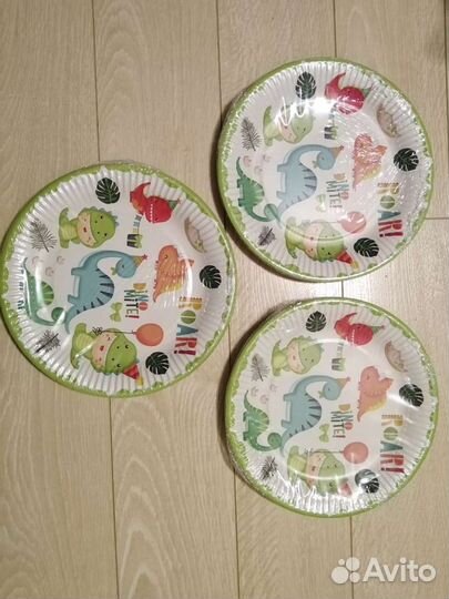 Тарелки одноразовые