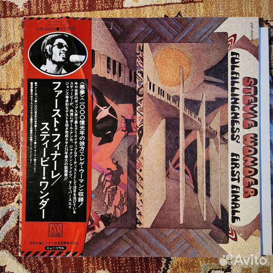 Steve Wonder Fulfillingness First Finale lp Japan