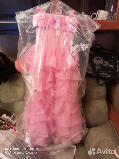 Нарядное платье для девочки 110 116