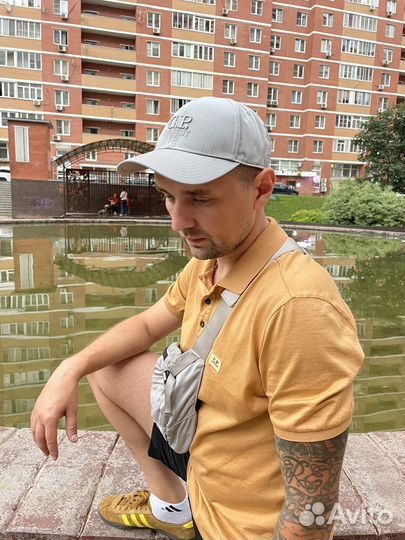 Кепка c.p company оригинал Chrome-r logo