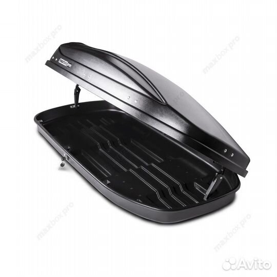 Автобокс на крышу MaxBox Pro 460 черный 175х84х42