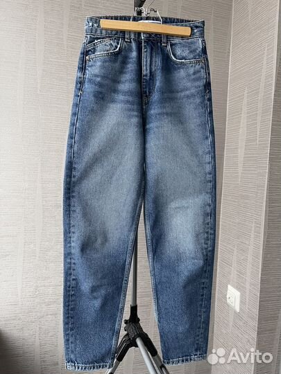 Джинсы Zara 34 mom