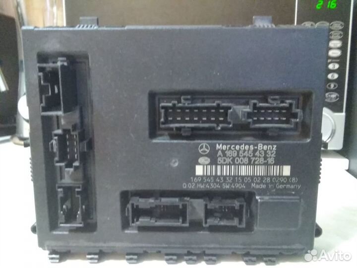 Блок управления Мерседес А класс
