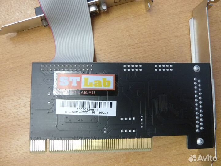 Продаётся контроллер ST-LAB, PCI, I-122, 2хlpt25F