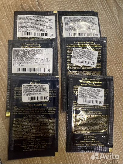 Маска,крем,сыворотка EviDens,REVive,саше