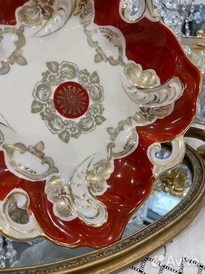 Блюдо винтаж Oscar Schlegelmilch