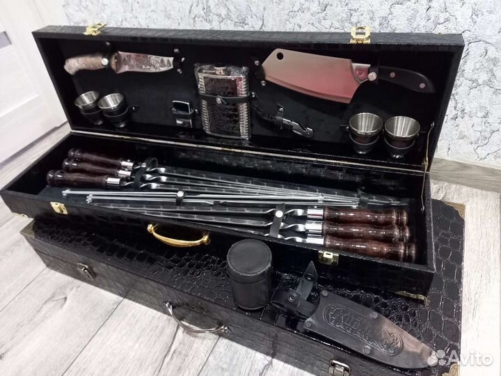 Шампура, шашлычные наборы