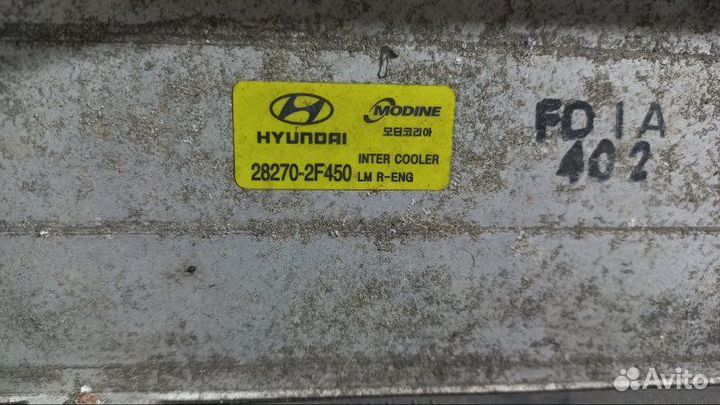 Радиатор интеркулера Hyundai Ix35 D4HA 2.0 дизель
