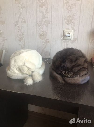 Шапка норковая женская