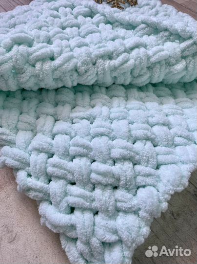 Плед детский плюшевый