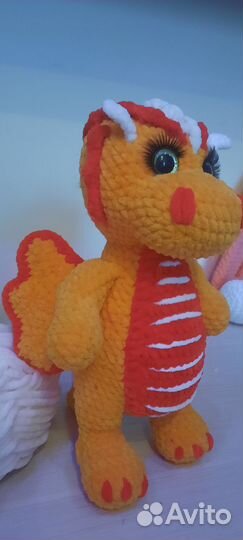 Мягкая игрушка дракон