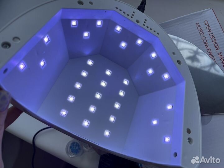 Лампа для ногтей маникюра Sunone 48w