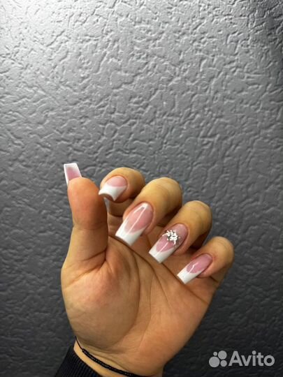 Модели на выкладной френч