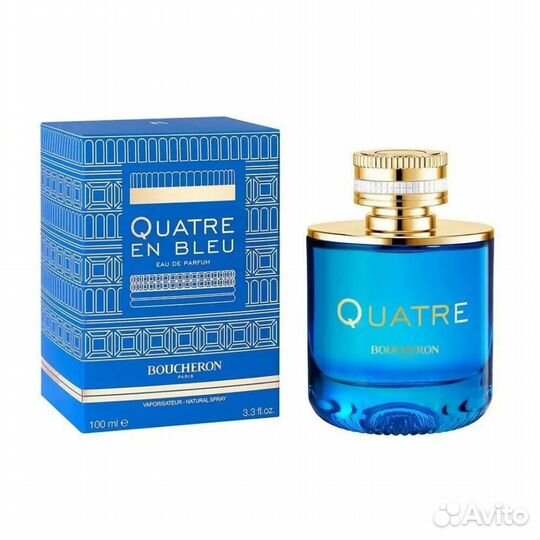 Boucheron Quatre en Bleu парфюмерная вода 100 мл