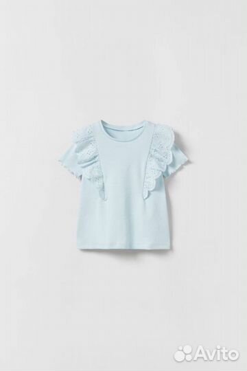 Zara футболка для девочек