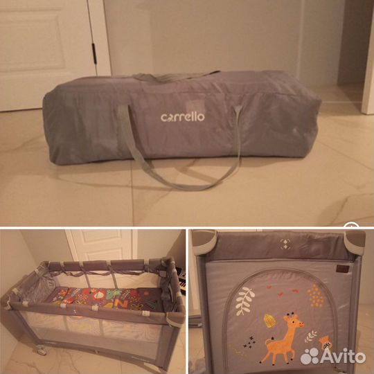 Детская кровать манеж