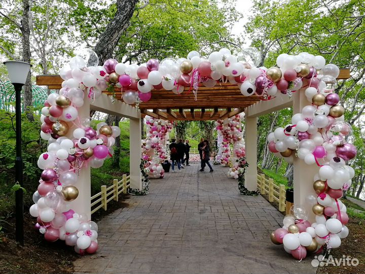 Оформления шарами