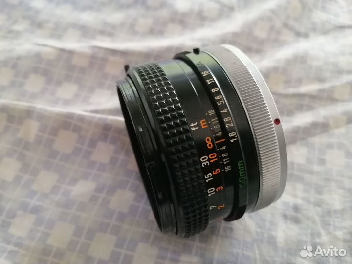 Объектив canon fd 50mm1.8 S. C