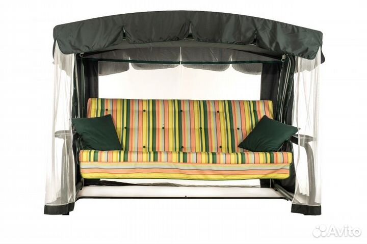 Качели садовые 4-х местные