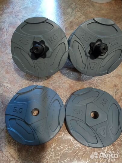 Тренажёр для ног и Гантели Б/У