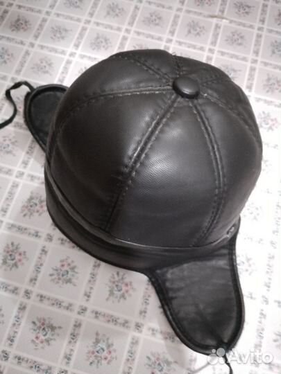 Шапка ушанка зимняя мужская