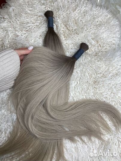 Натуральные волосы, 40см, надёжно