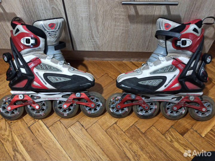 Ролики rollerblade б/у 41 р., колëса 90