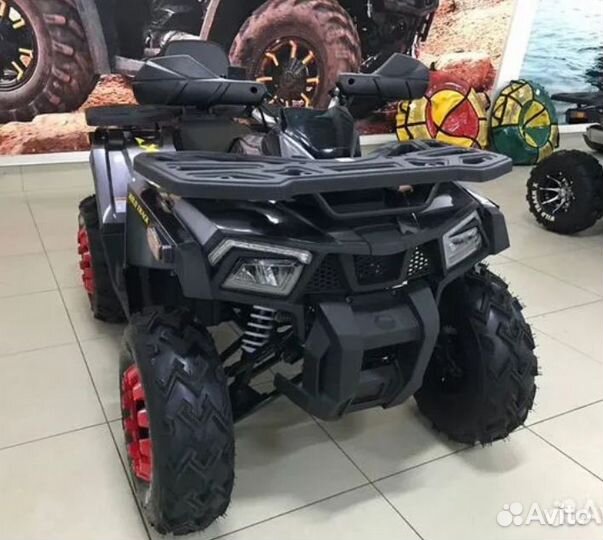 Квадроцикл Motoland Wild Track X 200 черно-красный