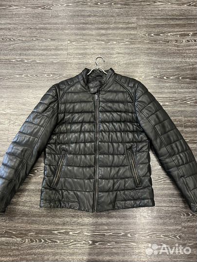 Куртка кожаная