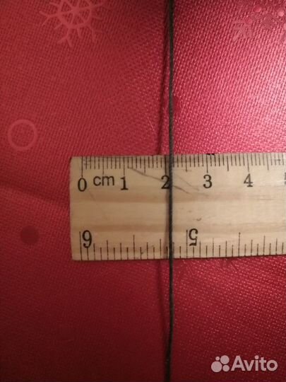 Бобина толстых ниток, нить 1 мм, профессиональные