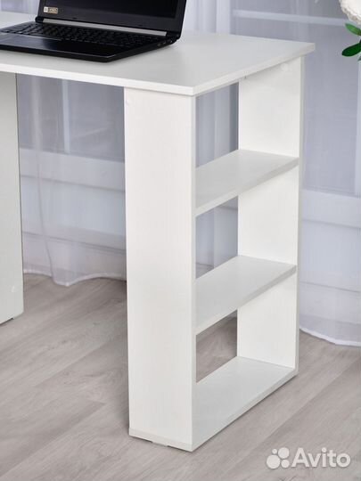 Стол письменный, Domenico, Белый 75х110х50 см