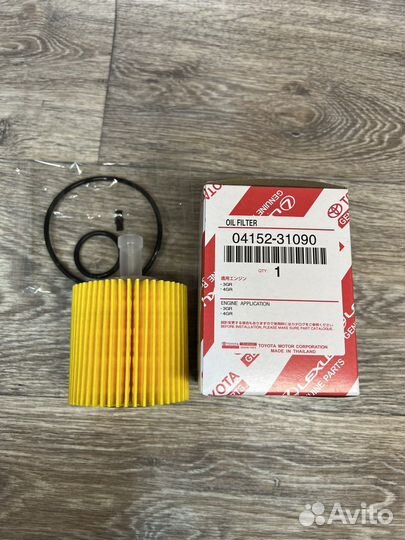 Фильтр масляный Toyota, 04152-31090