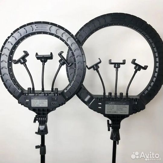 Кольцевая лампа + штатив 210 см гарантия