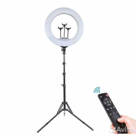 Кольцевая лампа 45 см селфи лампа с пультом