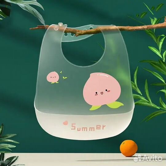 Силиконовые нагрудники мягкие прозрачные