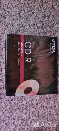 Болванки cd r tdk