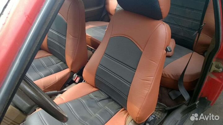 Чехлы из экокожи ваз 2108
