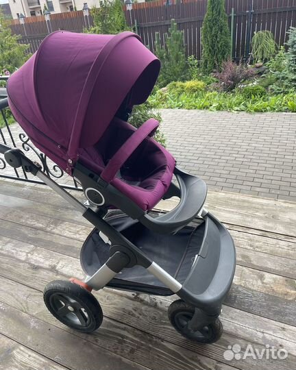 Коляска Stokke Trailz 2в1 Purpur большой комплект