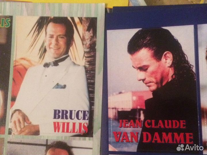 Брюс Уиллис наклейки