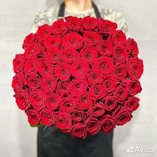 Цветы Букеты 101 Розы красные Доставка бесплатно