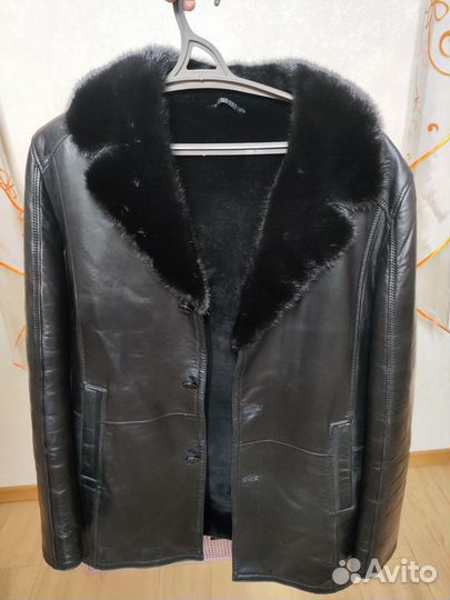 Дубленка натуральная мужская