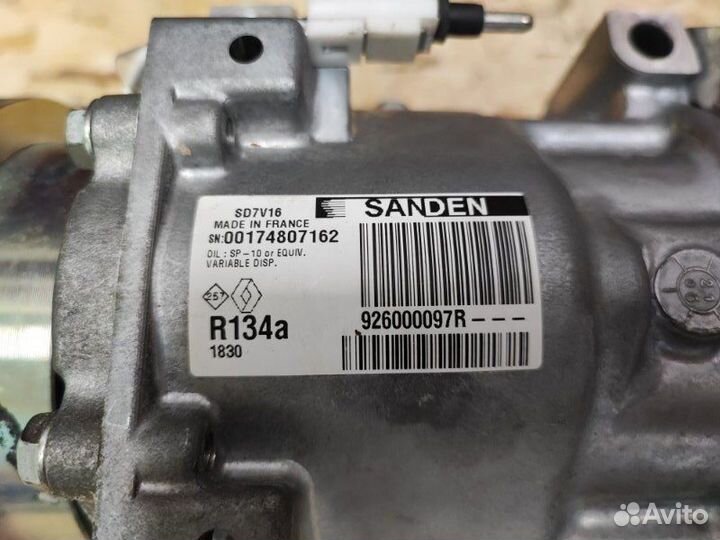 Компрессор кондиционера Renault Logan 2