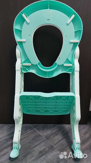 Сиденье (стульчик) на унитаз детское со ступенькой