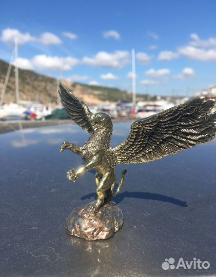 Грифон Фигурка Орёл бронза ручная работа