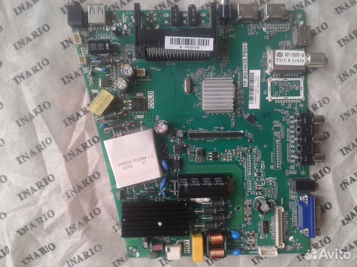 Материнская плата телевизора dexp F40C7100C