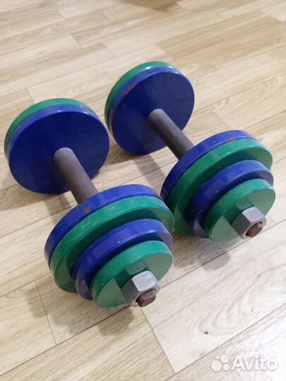 Гантели разборные 2 по 12 кг