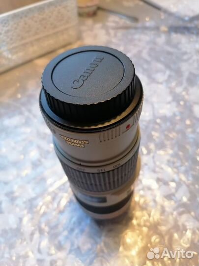 Canon zoom lens ef 70-200mm 1:4 l is USM