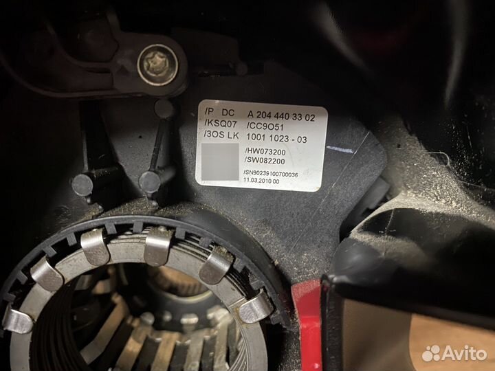 Подрулевой переключатель mercedes W204 X204