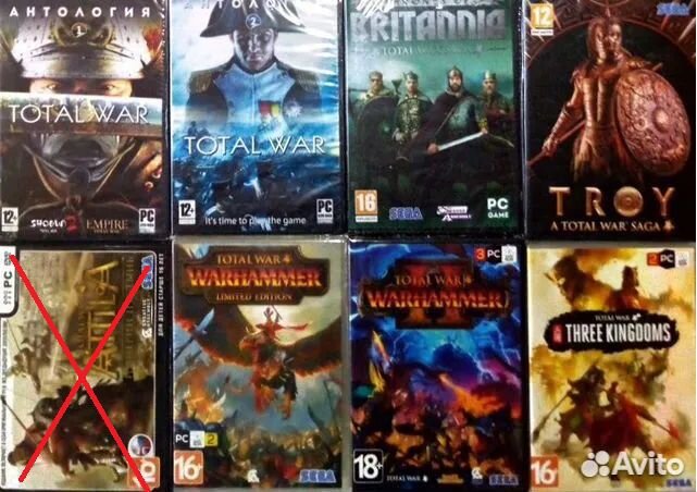 Total War игры на пк